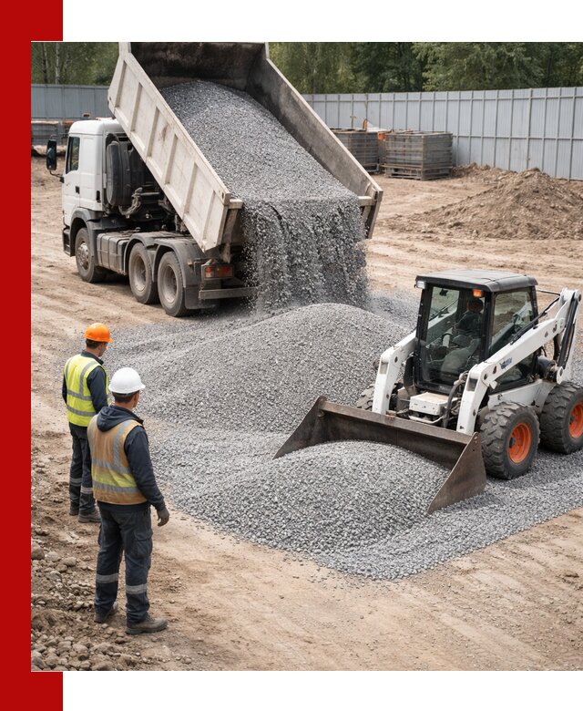 Доставка и продажа гранитного щебня фракции 0-5 в Тулуне