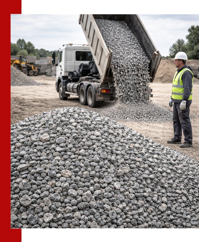 Доставка и продажа гранитного щебня фракции 5-20 в Тулуне