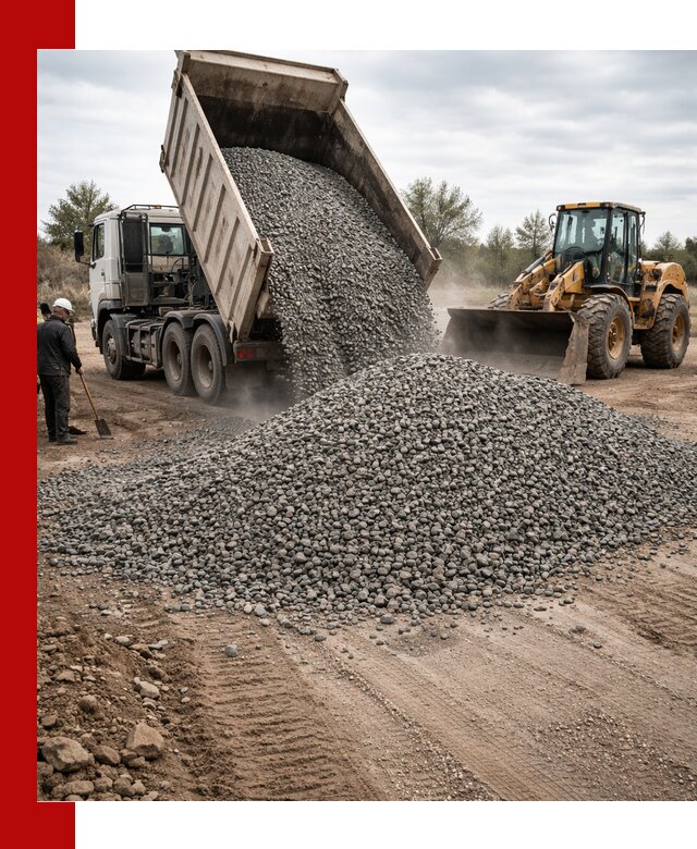 Гранитный щебень фракция 10-20 с доставкой в Тулуне