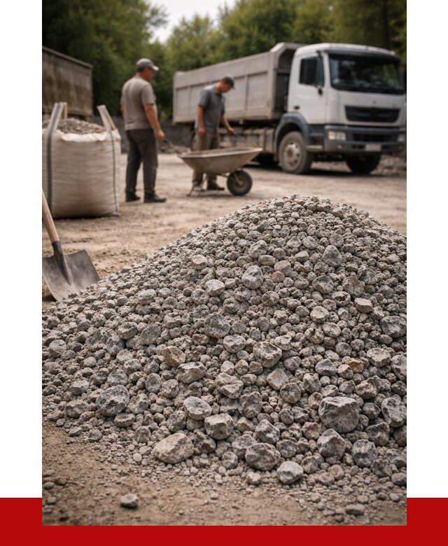 Гранитный щебень фракция 20-40 в Тулуне от 3453 руб. ПРОНЕРУДТлн