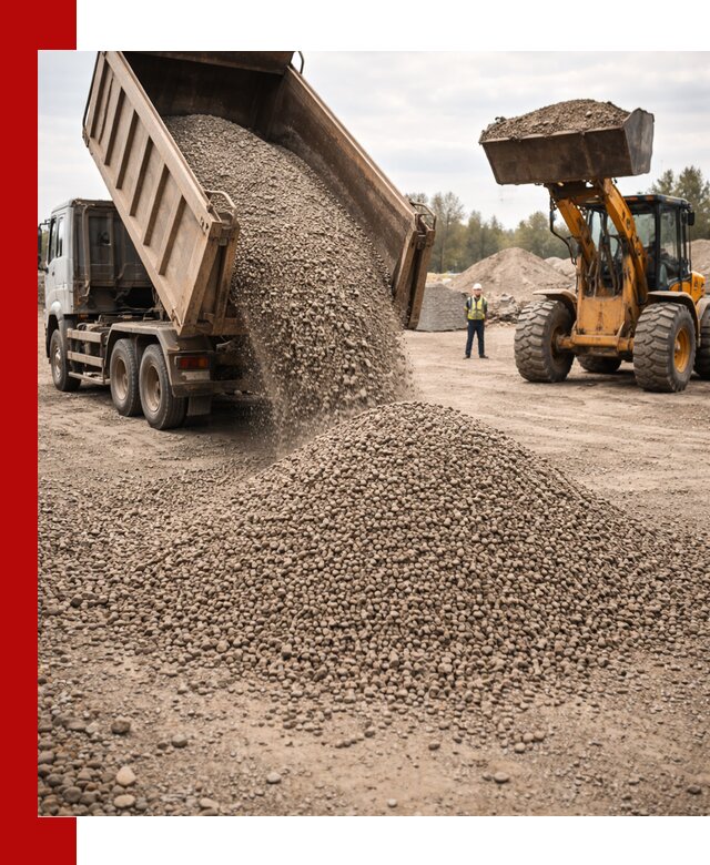 Гравийный щебень фракция 3–10 с доставкой в Тулуне