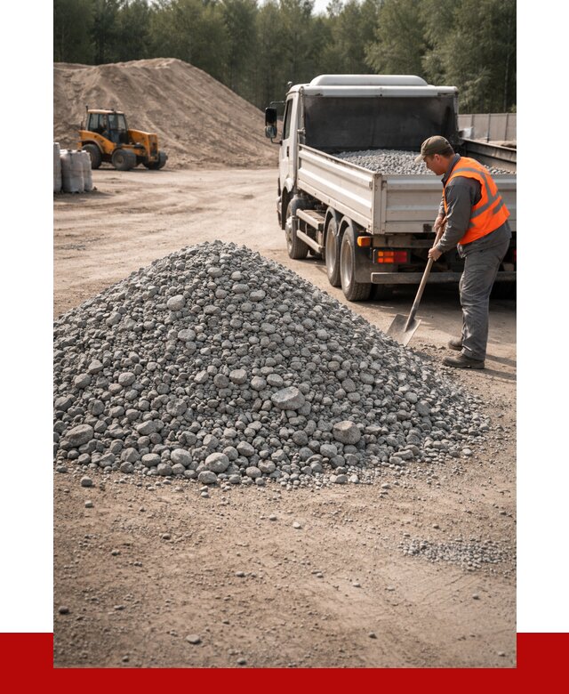 Гравийный щебень фракция 5-10 в Тулуне от 2374 р. | ПРОНЕРУДТлн