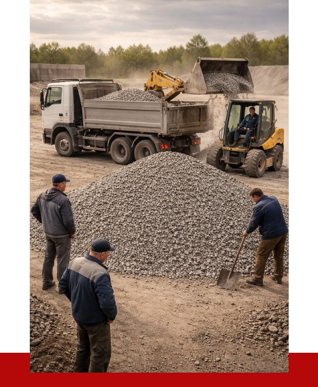 Гравийный щебень фракция 5-20 в Тулуне от 2590 р. ПРОНЕРУДТлн