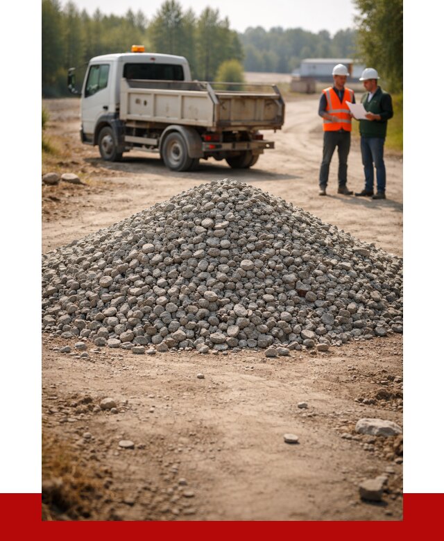 Гравийный щебень фракция 20-40 в Тулуне от 1295 р. | ПРОНЕРУДТлн