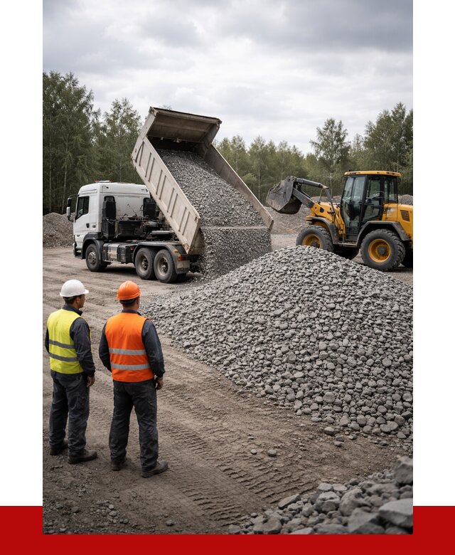 Гравийный щебень фракция 40-70 в Тулуне от 10251р | ПРОНЕРУДТлн