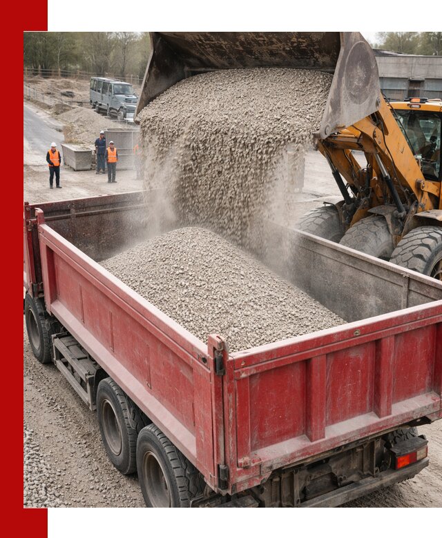 Купить известняковый щебень фракции 0-5 с доставкой в Тулуне