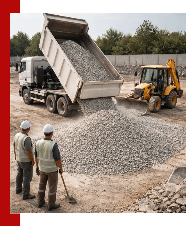 Купить известняковый щебень фракции 5–10 мм с доставкой в Тулуне