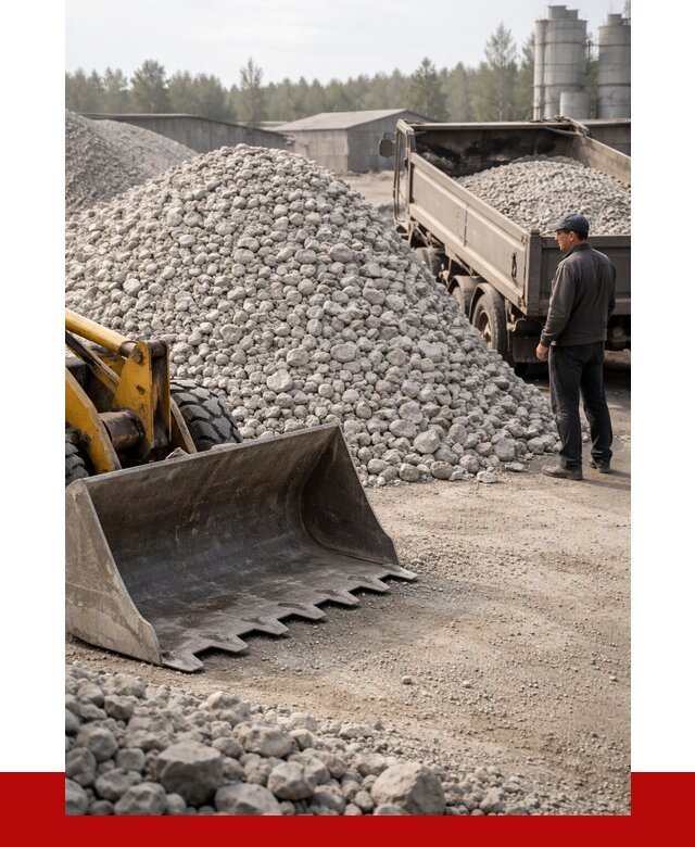 Известняковый щебень фракция 40-70 в Тулуне от 4532 р. | ПРОНЕРУДТлн