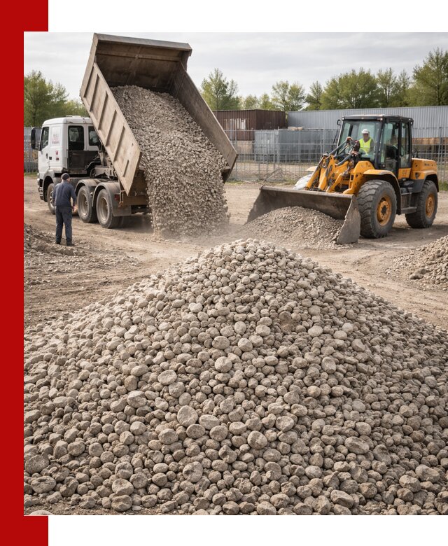 Доломитовый щебень фракции 20–41 с доставкой в Тулуне