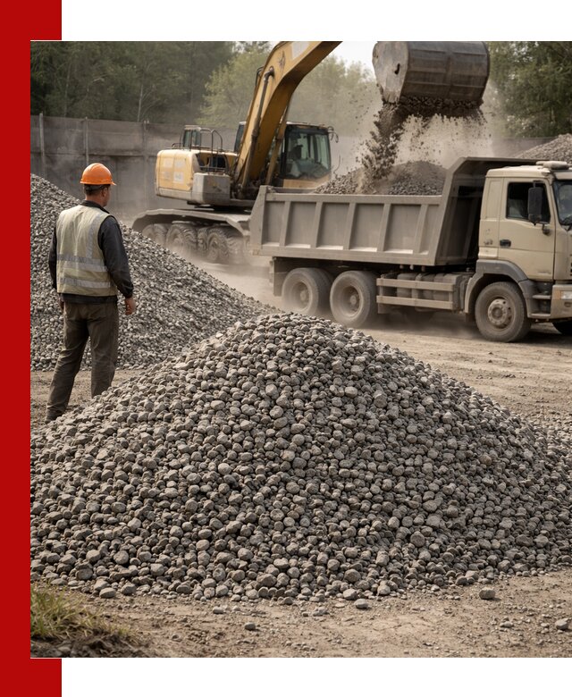 Шлаковый щебень фракция 5-20 с доставкой в Тулуне