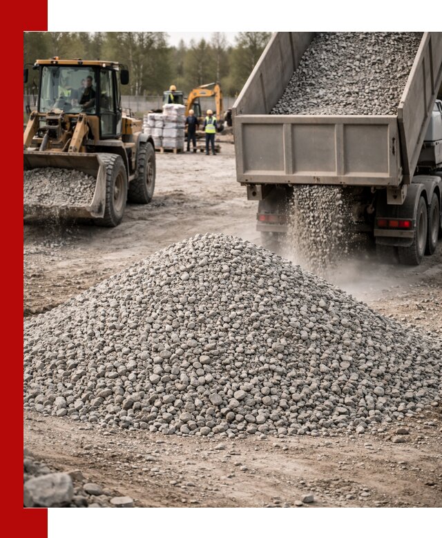 Вторичный щебень фракции 5-20 в Тулуне — доставка и продажа крупнотоннажно