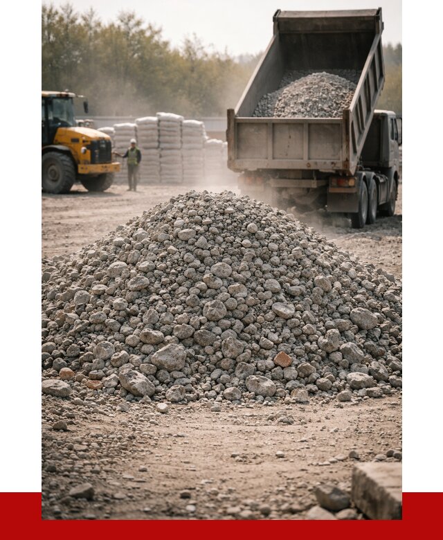 Вторичный щебень фракция 70-150 в Тулуне от 1511 р. | ПРОНЕРУДТлн
