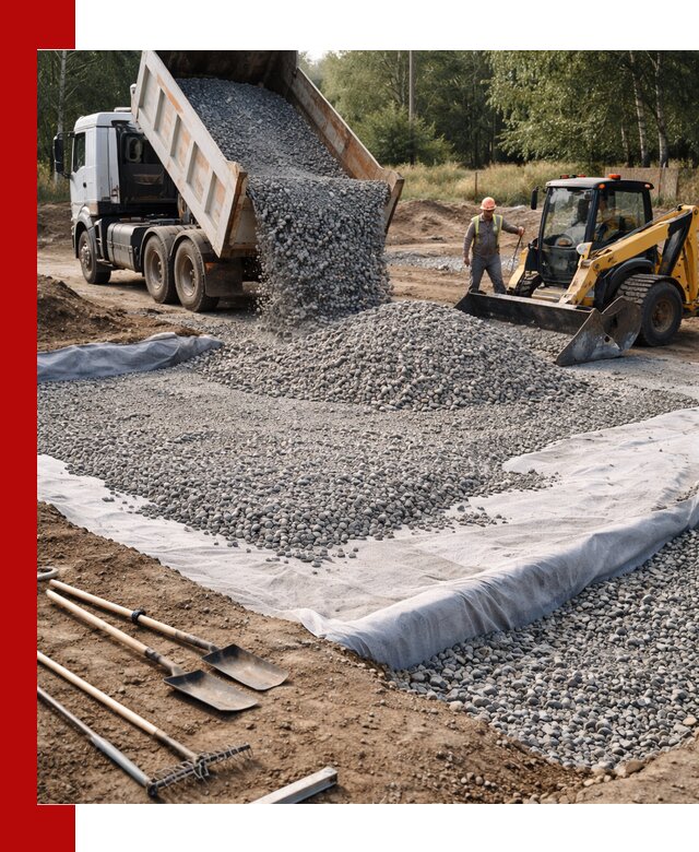 Щебень для фундамента с доставкой в Тулуне