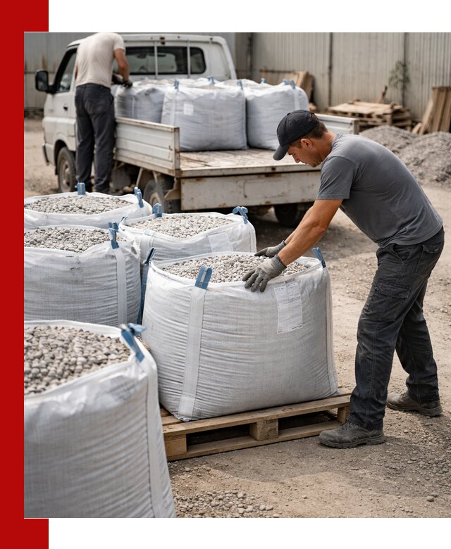 Доставка щебня в мешках по выгодным ценам в Тулуне