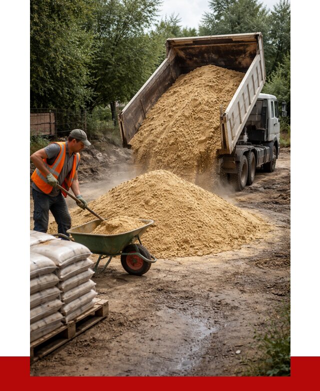Купить песок с доставкой в Тулуне от 1942 р. | ПРОНЕРУДТлн