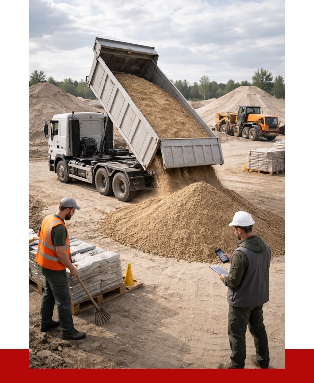 Карьерный песок с доставкой в Тулуне от 3884 р. ПРОНЕРУДТлн