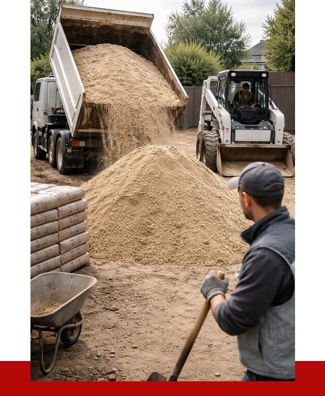 Мытый речной песок с доставкой в Тулуне от 1565 р. | ПРОНЕРУДТлн