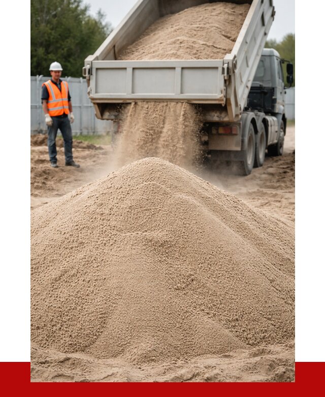 Купить сеяный песок с доставкой в Тулуне от 2374 р ПРОНЕРУДТлн