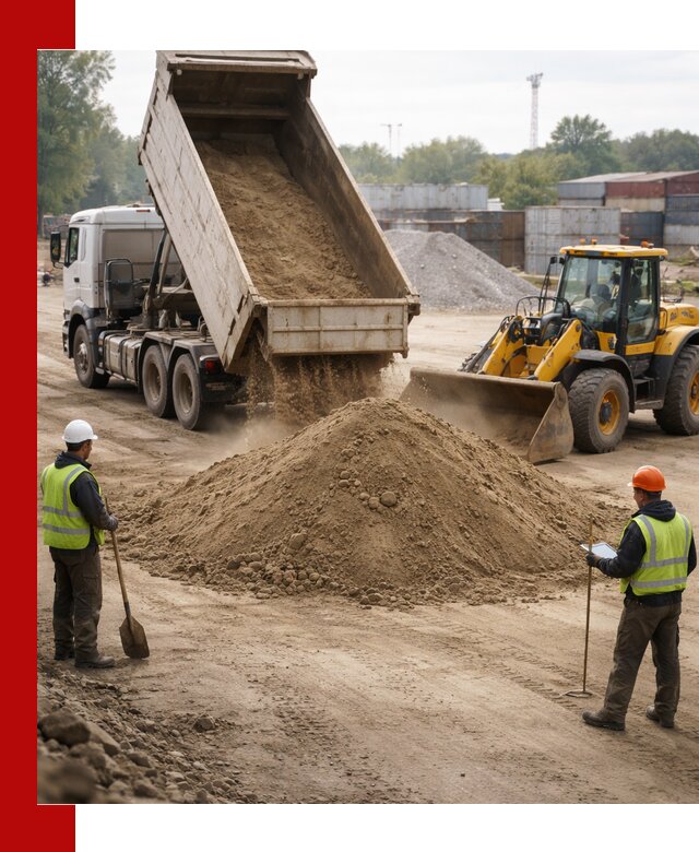 Доставка и продажа пескогрунта оптом и в розницу в Тулуне