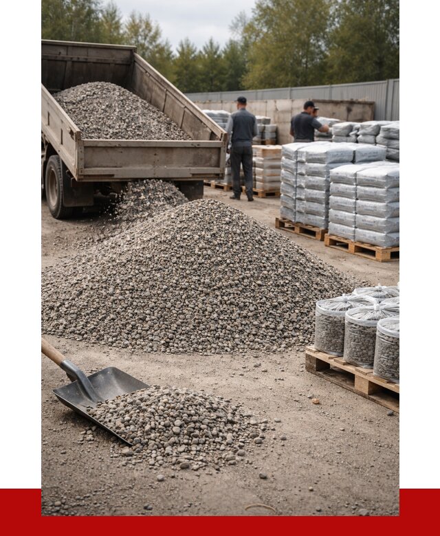 Гравий фракция 5-20 в Тулуне купить от 2482 р. ПРОНЕРУДТлн