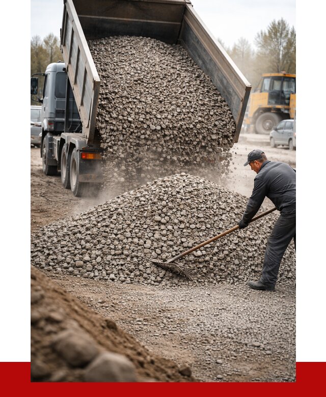 Гравий фракция 20-40 в Тулуне от 2698 р. доставка | ПРОНЕРУДТлн