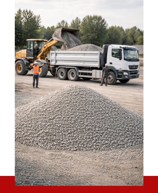 Купить мытый гравий в Тулуне от 3777 р, доставка ПРОНЕРУДТлн