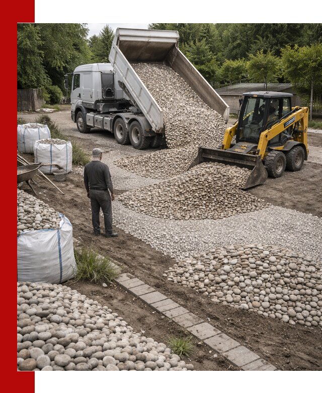 Доставка морской гальки оптом и в розницу в Тулуне