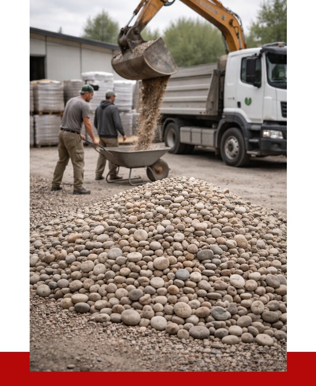 Галька декоративная в Тулуне от 3453 р. за куб | ПРОНЕРУДТлн