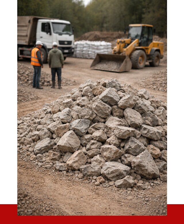Купить бутовый камень с доставкой в Тулуне от 2482 р. | ПРОНЕРУДТлн