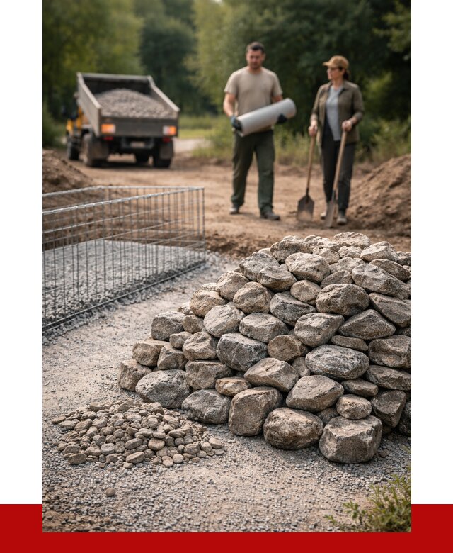 Камень для габионов фракция 100-200 в Тулуне от 5179 р. | ПРОНЕРУДТлн