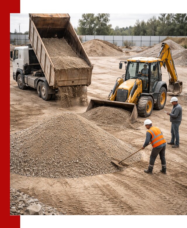 Поставка и доставка ПГС С4 в мешках и самосвалах в Тулуне