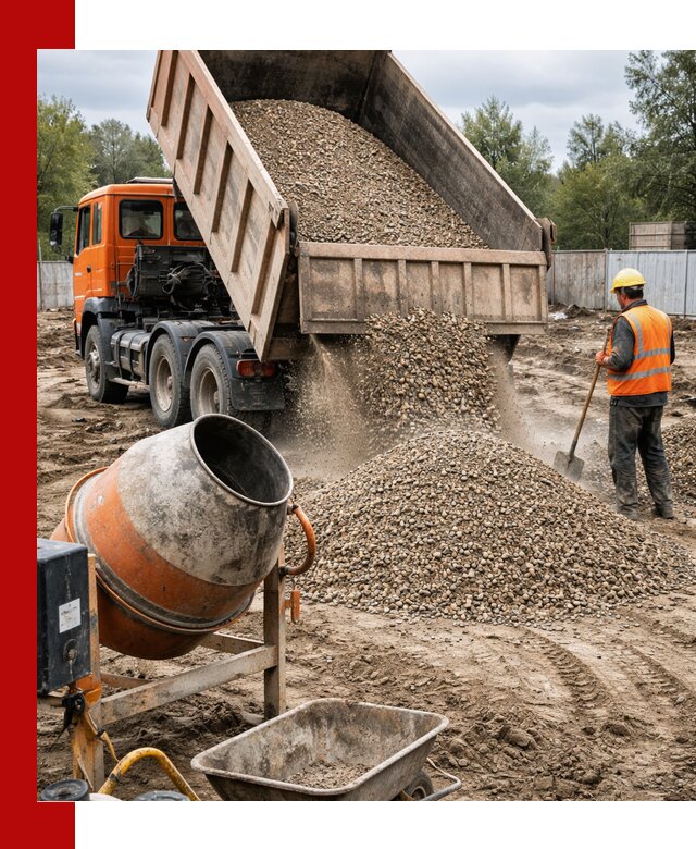Опгс для бетона с доставкой самосвалом в Тулуне от производителя