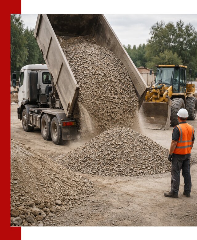 Доставка щпс в Тулуне — щебеночно-песчаная смесь под заборы и дорожки