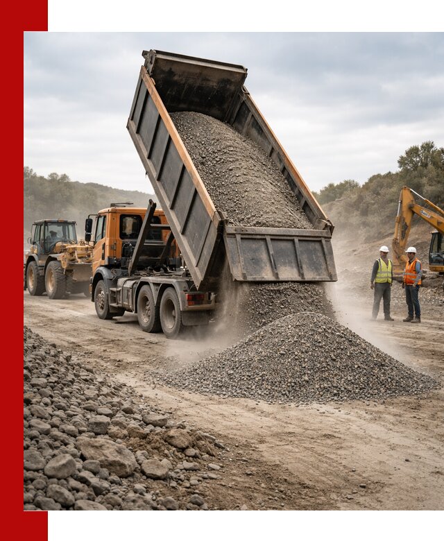 Щебёночно-песчаная смесь ЩПС С1 с доставкой в Тулуне