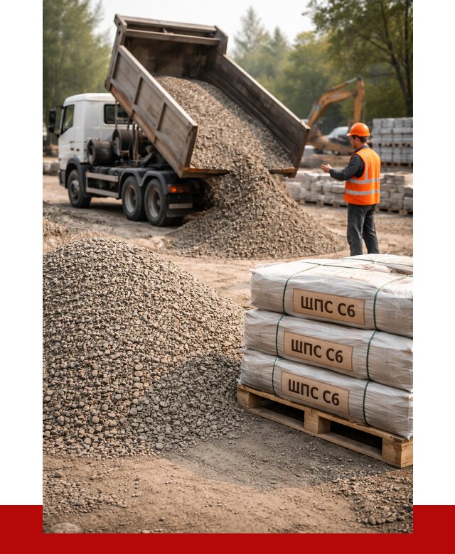 ЩПС С6 в Тулуне с доставкой от 2374 р. за куб | ПРОНЕРУДТлн