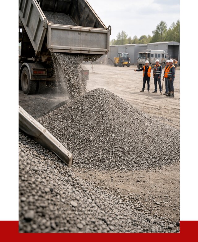 Гравийный отсев 0-5 в Тулуне от 1295 р. с доставкой | ПРОНЕРУДТлн