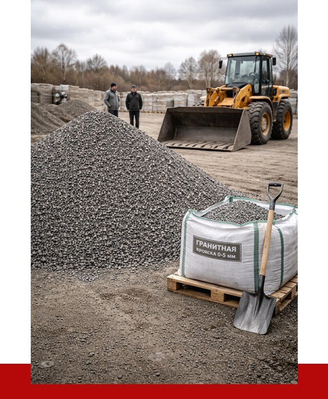 Купить гранитную крошку в Тулуне от 5179 р. с доставкой | ПРОНЕРУДТлн