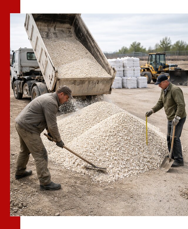 Мраморная крошка с доставкой и разгрузкой в Тулуне