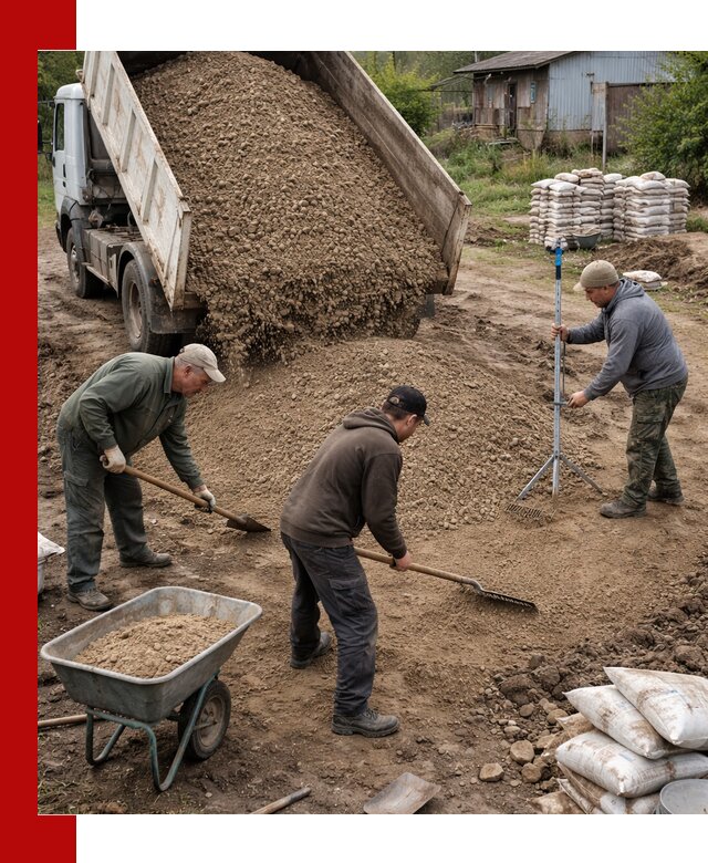 Керамзитовый песок с доставкой в Тулуне оптом и в розницу