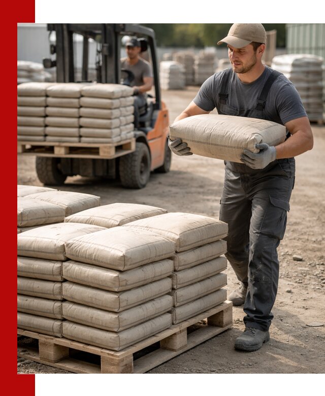 Доставка цемента в мешках оптом и в розницу в Тулуне