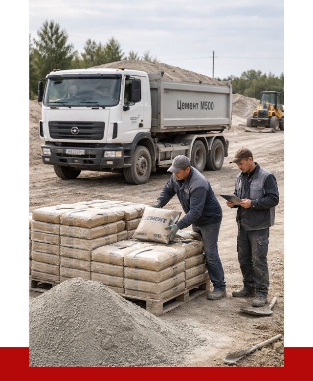Купить цемент м500 с доставкой в Тулуне от 5611 р. | ПРОНЕРУДТлн