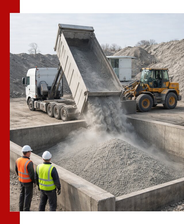 Доставка цемента навалом в Тулуне крупными партиями