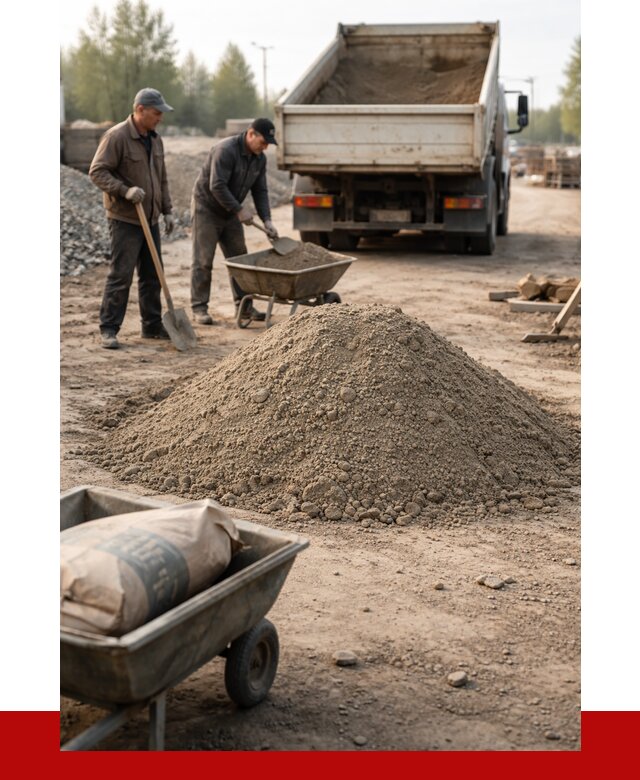 Цементно-песчаная смесь М150 в Тулуне от 5071 р. | ПРОНЕРУДТлн