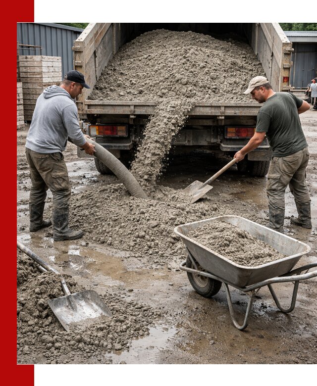 Цементно-песчаная смесь М150 доставка в Тулуне