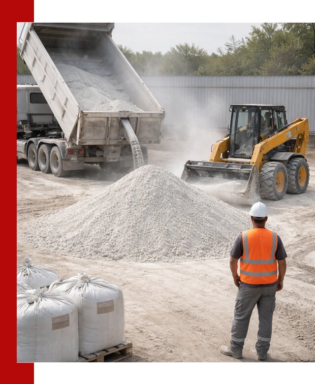 Доставка и продажа известняковой муки в Тулуне