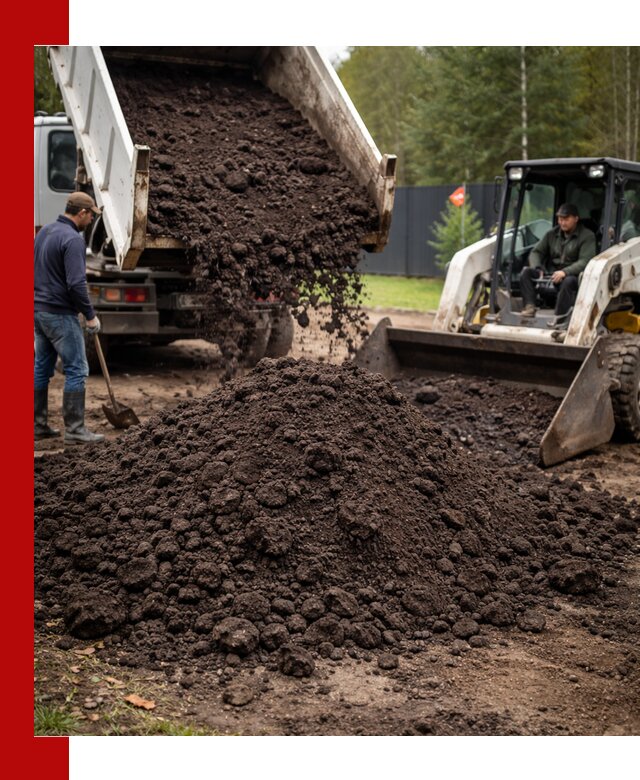 Плодородный грунт с доставкой в Тулуне для садов и огородов