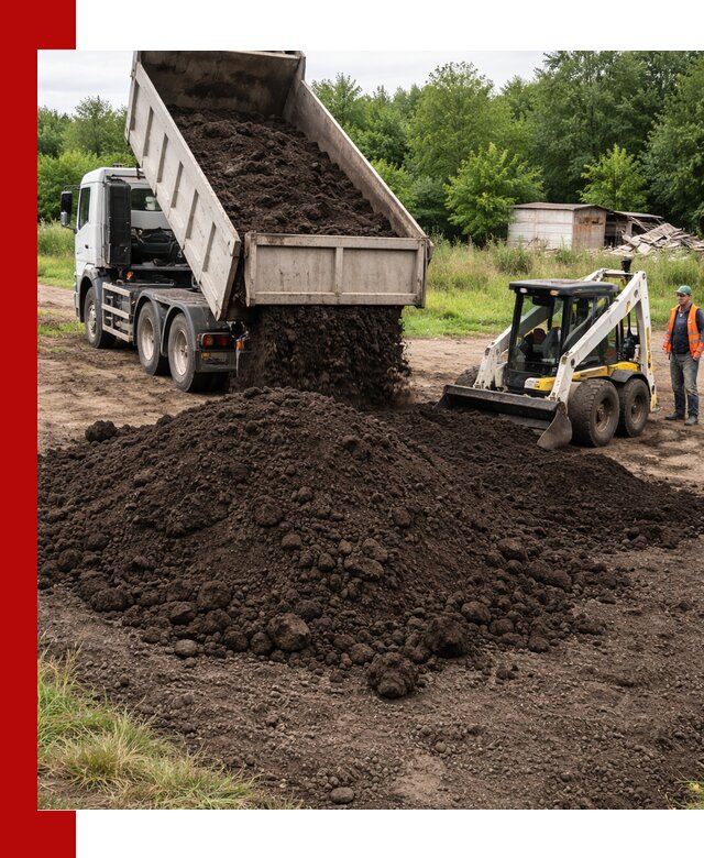 Поставка плодородной земли с доставкой самосвалом в Тулуне