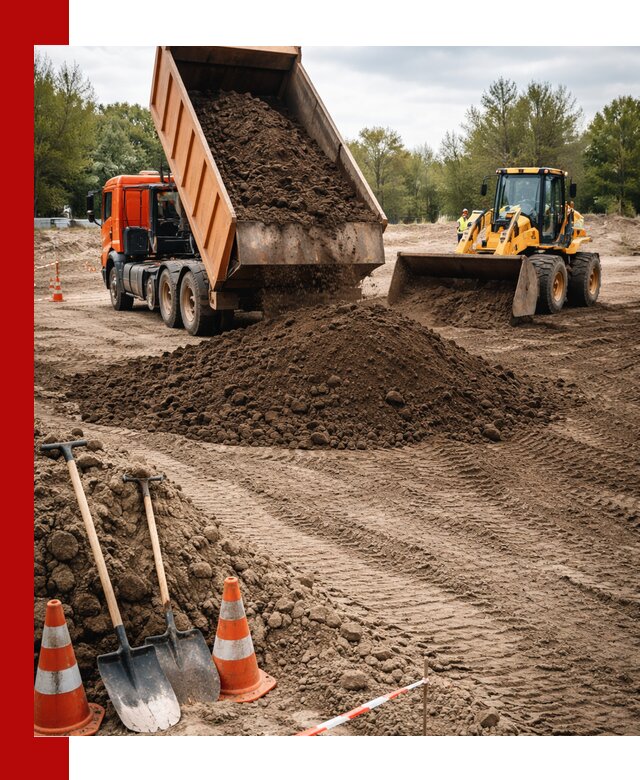 Поставка и доставка планировочного грунта в Тулуне