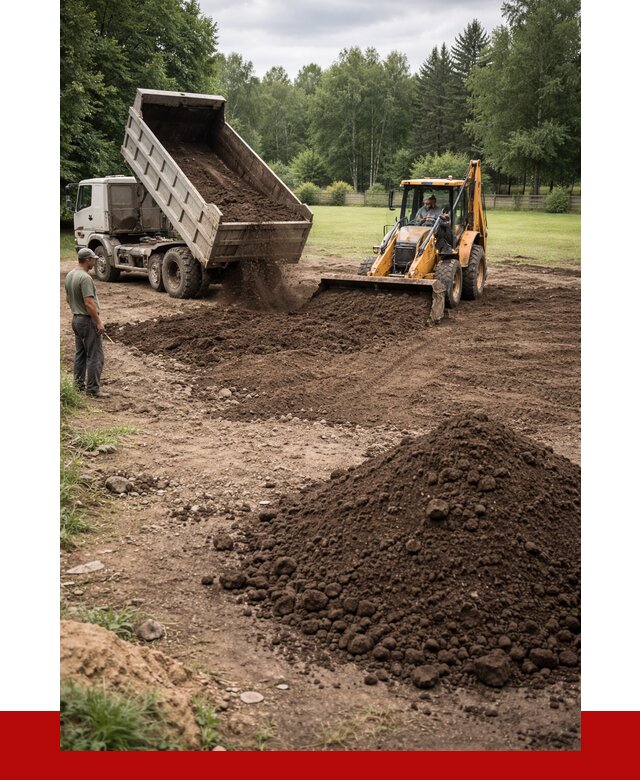 Грунт для выравнивания участка в Тулуне от 1295 р. | ПРОНЕРУДТлн