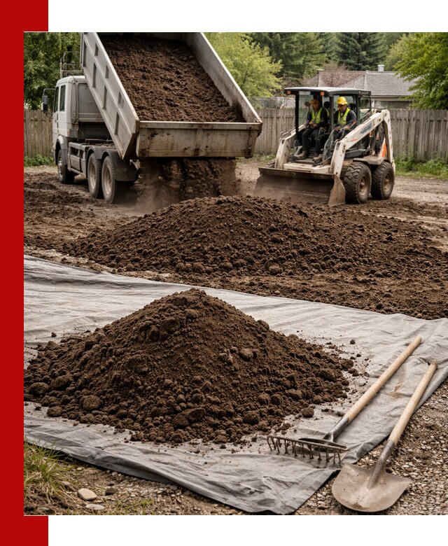 Грунт для отсыпки участка с доставкой в Тулуне